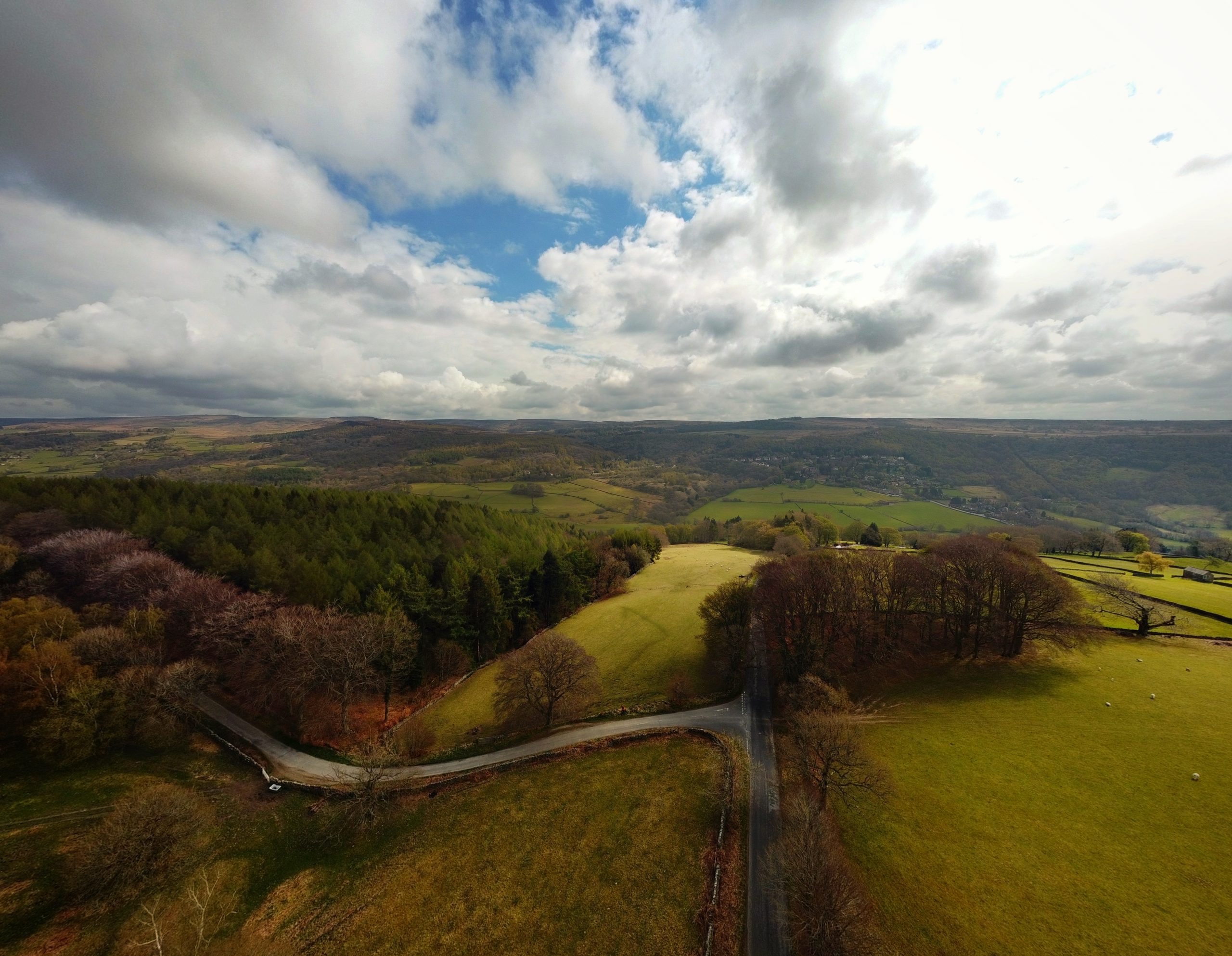 Froggat Edge from near Leam